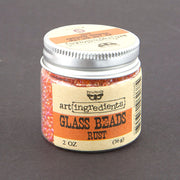 FINNABAIR Art Ingredients - Glass Beads Rust